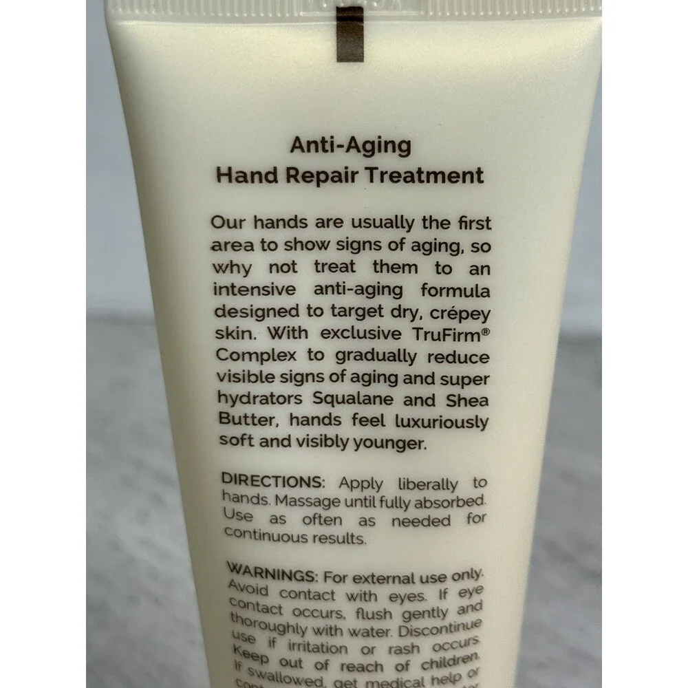 Crepe Erase Anti-Aging Hand Repair Treatment 3 oz 90mL w/ TruFirm New Sealed